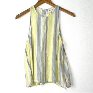 Bella Dahl Linen Halter Tank NWOT